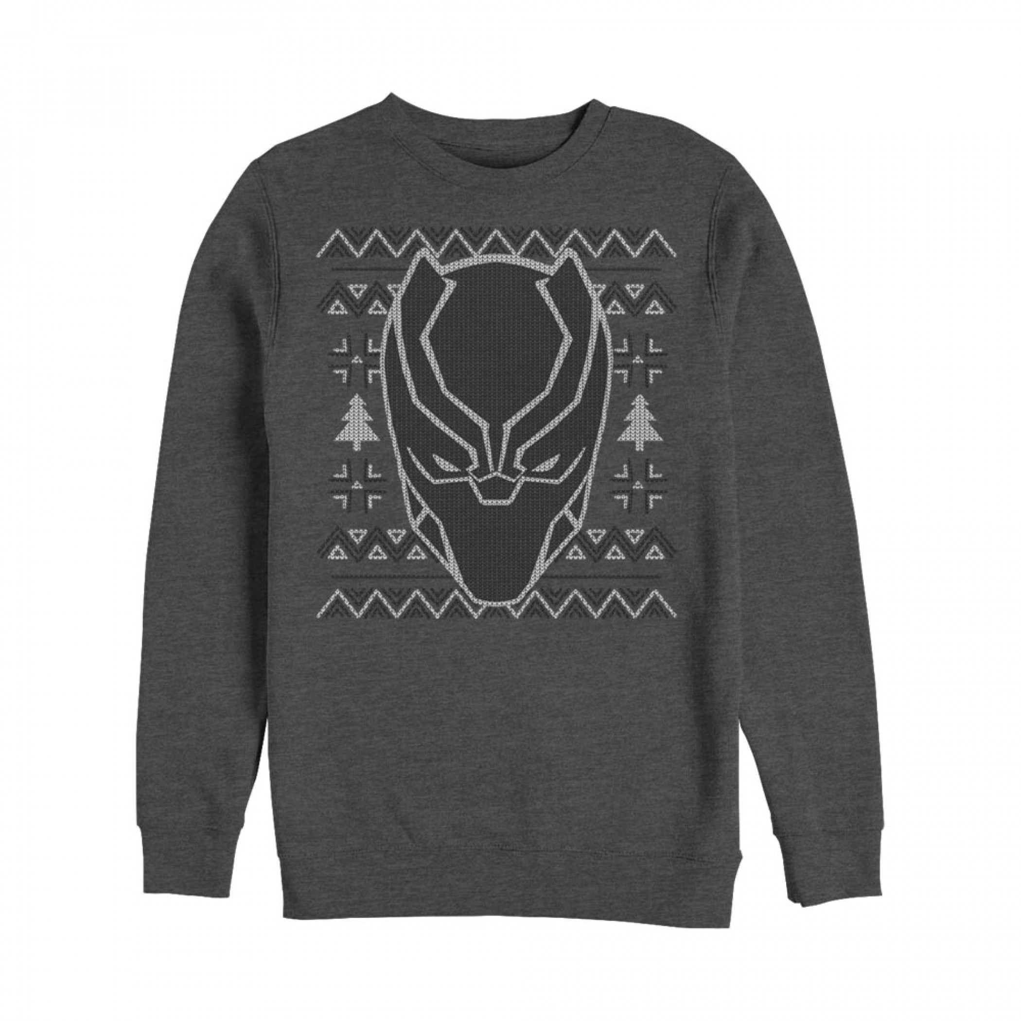 Black Panther Ugly Christmas Sweater Design Sweatshirt